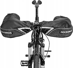 Ocieplacze na ręce na kierownicę rower skuter ochrona do -30°C na Arena.pl