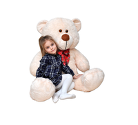 MASKOTKA DUŻY PLUSZOWY MIŚ GIGANT PREZENT 140 cm