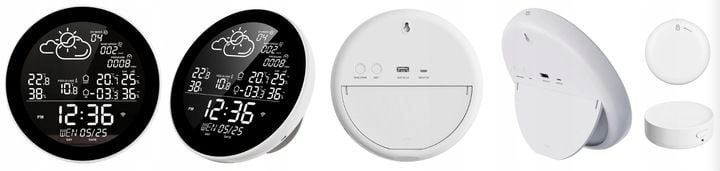 STACJA POGODY POGODOWA WIFI METEOROLOGICZNA TUYA ZEGAR 3 CZUJNIKI SMART zdjęcie 15