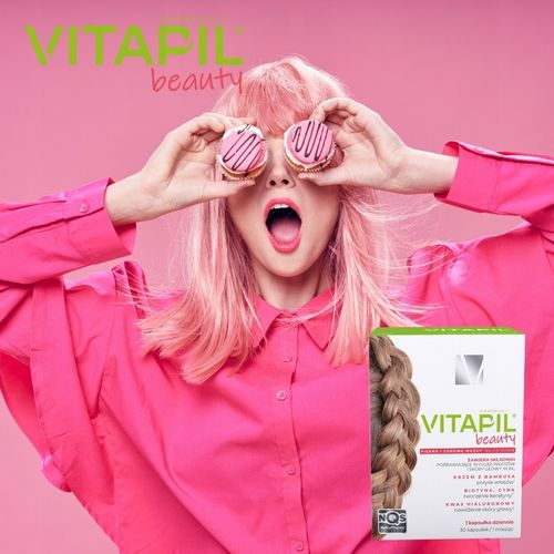 VITAPIL BEAUTY 30 KAPS. NA PIĘKNE I LŚNIĄCE WŁOSY na Arena.pl