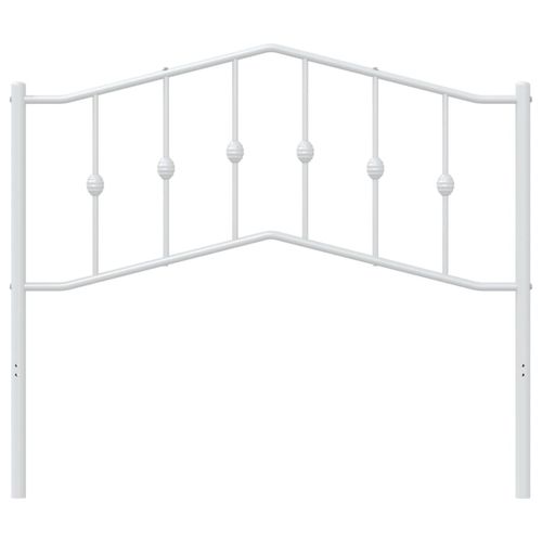 Metalowe wezgłowie, białe, 107 cm na Arena.pl