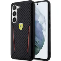 ferrari fehcs23mnpyk s23+ s916 czarny/black hardcase carbon contrast edges