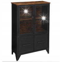 Komoda do salonu witryna industrialna 70 cm LOFT