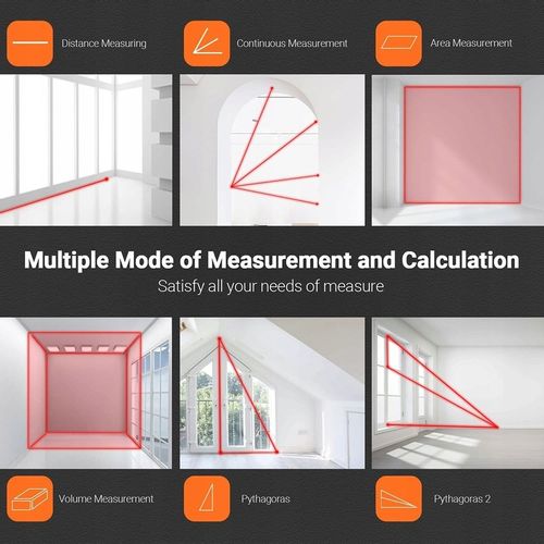 DALMIERZ LASEROWY MIERNIK ODLEGŁOŚCI 50M TACKLIFE HD-50 na Arena.pl