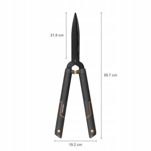 FISKARS SINGLESTEP Nożyce ogrodowe do żywopłotu krzewów ręczne HS22 59cm na Arena.pl