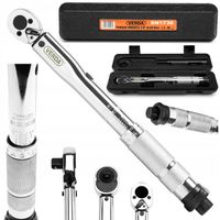 KLUCZ DYNAMOMETRYCZNY do Świec 1/4" Certyfikat Kalibracji 5-25Nm + Etui