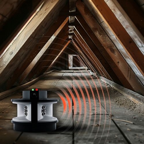 MOCNY! Odstraszacz KUN MYSZY NIETOPERZY Duo Pro Pestrepeller LS-927M na Arena.pl