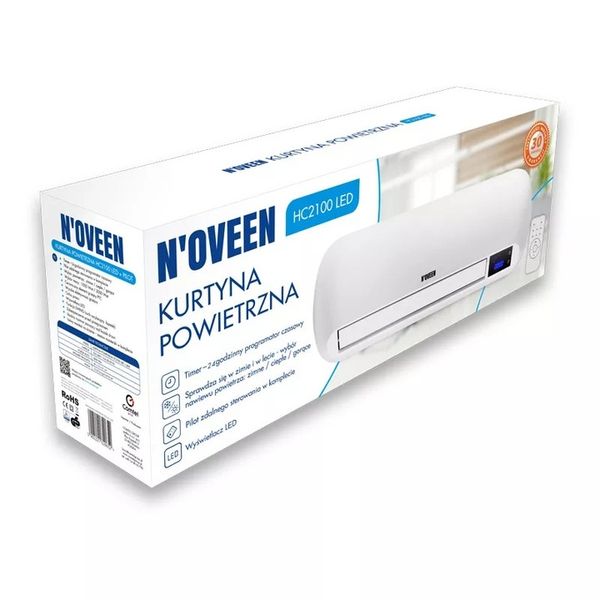 Kurtyna Powietrzna Grzejnik Oscylacja Timer zdjęcie 3