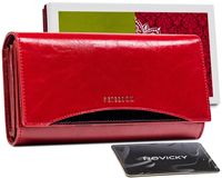 elegancki portfel na karty z ochroną rfid - peterson