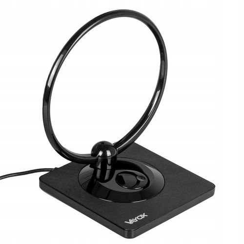 ANTENA POKOJOWA DVB-T2 AKTYWNA DO TV NAZIEMNEJ WZMACNIACZ 4K LTE MUX8 VAYOX na Arena.pl