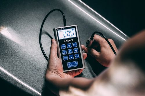 Miernik grubości lakieru Czujnik Tester E-12-S-AL Stal Aluminium Ocynk PRO na Arena.pl