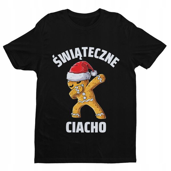ŚWIĄTECZNE CIACHO MĘSKA KOSZULKA ŚWIĄTECZNA TSHIRT zdjęcie 3
