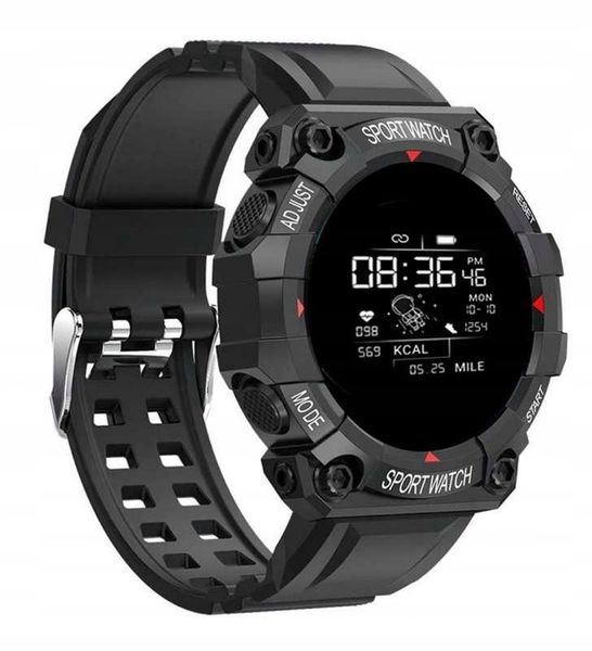 Smartwatch CZARNY WIELOFUNKCYJNY IOS ANDROID BLUETOOTH SMARTBAND zdjęcie 3