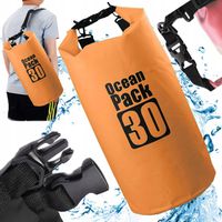 WOREK WODOODPORNY WODOSZCZELNY KAJAK TORBA PLECAK TURYSTYCZNY 30L POM