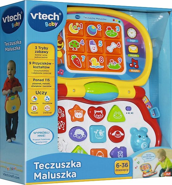 VTech INTERAKTYWNY LAPTOP edukacyjny UCZY BAWI zdjęcie 7