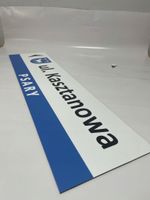 Tablica Oznakowanie ulic NAZWA ULICY drogowskaz adres Kierunkowa DIBOND
