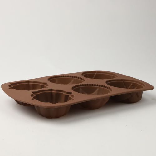 FORMA SILIKONOWA DO MUFFINEK MASY CUKIERNICZEJ CIASTA CZEKOLADY PRALIN na Arena.pl