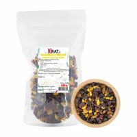 Mix drobnych owoców - rodzynki, wiśnie, żurawina 500g