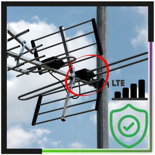 ANTENA DO TV NAZIEMNEJ ZEWNĘTRZNA DVB-T2 KIERUNKOWA COMBO MUX8 LTE VHF na Arena.pl