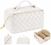 Organizer Kuferek Podróżny Kosmetyczka Damska Duża