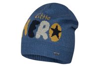 BROEL Eusebio czapka dla chłopca dzianina KNIT jeans 45-47