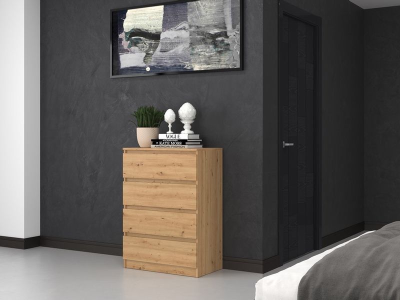 KOMODA MALWA M4 70 - DĄB ARTISAN zdjęcie 7