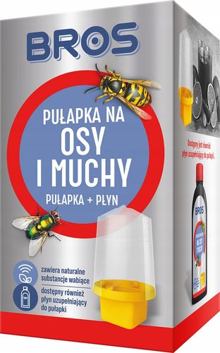 bros - pułapka z płynem na osy i muchy na Arena.pl