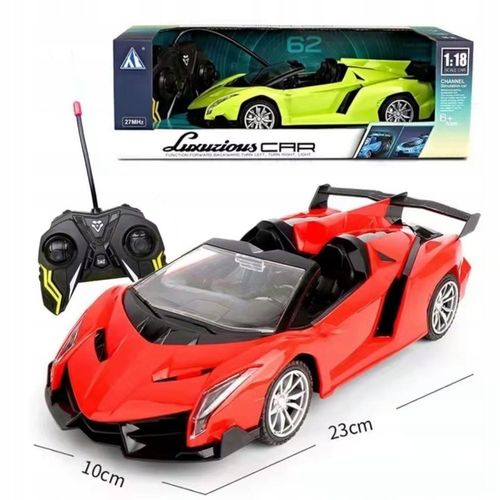 SAMOCHÓD ZDALNIE STEROWANY AUTO NA PILOTA RC POJAZD DLA DZIECKA LED PREZENT na Arena.pl