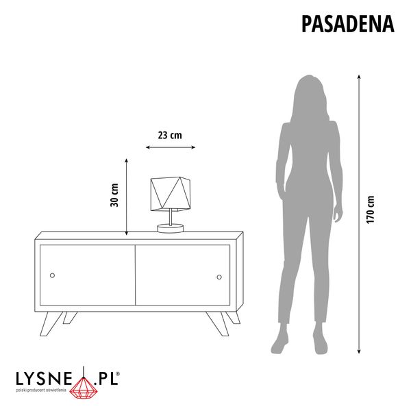 Lampka nocna PASADENA zdjęcie 2