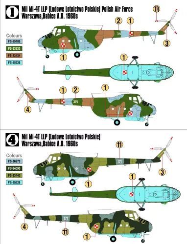 Mil Mi-4 Hound, F-04, 1:72 na Arena.pl