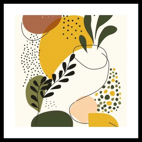 Plakat 30x30cm Botaniczne Impresje na Arena.pl