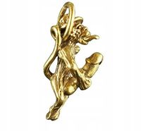 Wisiorek Monkey Ozdoba Małpiszon i Członek Żarcik Fallus Koniował Małpa Hit