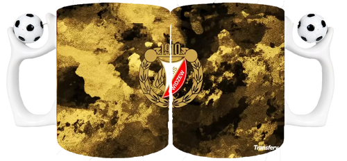 Kubek z piłką dla Fana Widzew Łódź na Arena.pl