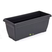 Doniczka skrzynka antracyt balkonowa tarasowa 28cm x 70cm tradycyjna duża