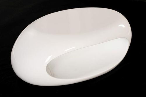 Stolik eliptic biały na Arena.pl