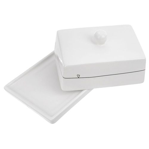 Maselniczka ceramiczna biała SERCE na Arena.pl