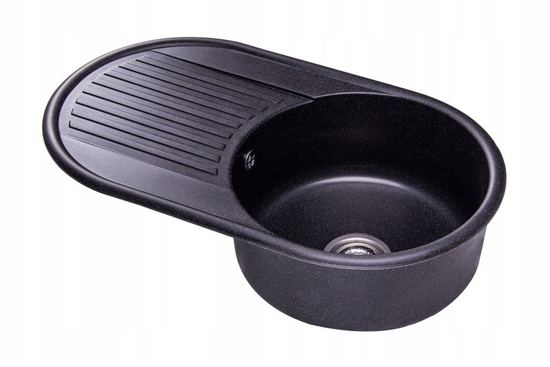 ZLEW ZLEWOZMYWAK GRANIT 8 kolorów 76x44 + SYFON zdjęcie 3