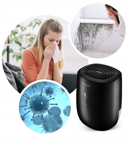 POCHŁANIACZ WILGOCI SMART 800ml OSUSZACZ POWIETRZA CICHY 30W AUTOMATYCZNY na Arena.pl