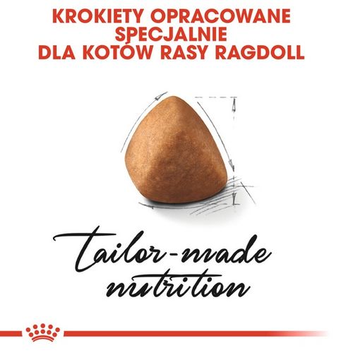 Karma z kwasami omega dla kotów dorosłych rasy Ragdoll - Royal Canin 400g na Arena.pl