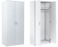 Szafa Wiktoria 2D Sz04 193x85x55 cm Biały  193x85x55 cm