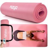 DUŻA Mata do Ćwiczeń Jogi 190x100 GIMNASTYCZNA NBR XXXL UCHWYT GRUBA