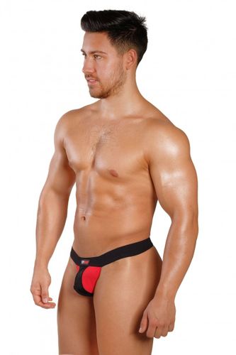 Stringi męskie GMW LITE Ergo Red L na Arena.pl