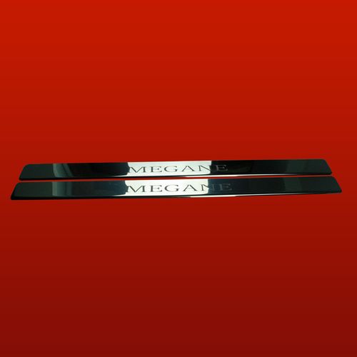 Listwa progowa RENAULT MEGANE MK2 Stal nierdzewna 304 połysk 2szt na Arena.pl