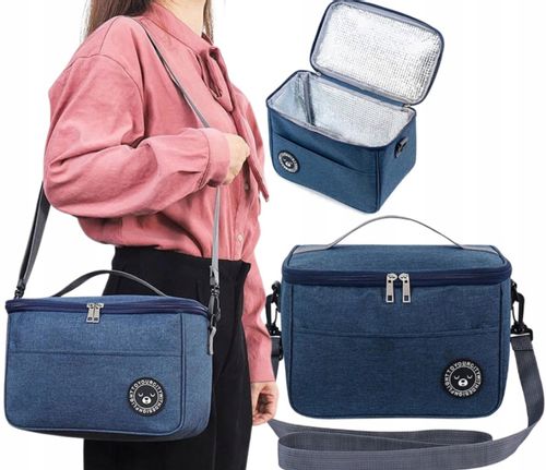 Torba Lunch Box Duża Termiczna Jedzenie Śniadanie na Arena.pl