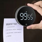 MINUTNIK KUCHENNY CZASOMIERZ ELEKTRONICZNY CYFROWY TIMER STOPER MAGNES