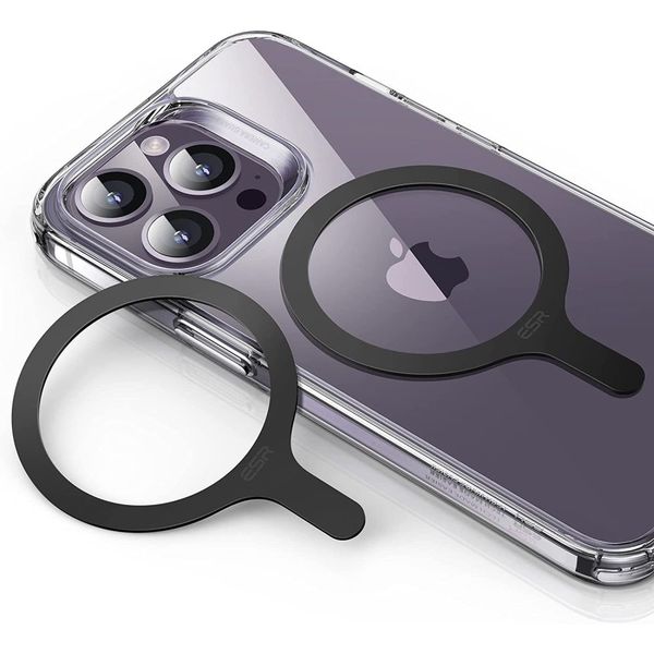 ESR HALOLOCK MAGSAFE UNIVERSAL MAGNETIC RING 2-PACK BLACK zdjęcie 1