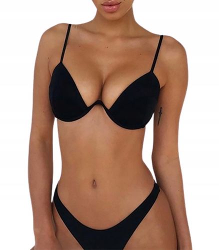 STRÓJ KĄPIELOWY DWUCZĘŚCIOWY KOSTIUM BIKINI BRAZYLIJSKIE PUSH UP KOLORY L na Arena.pl