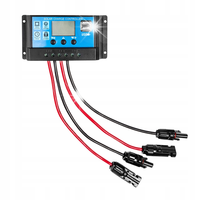 NEO REGULATOR ŁADOWANIA 12V 24V PANEL LCD 20A