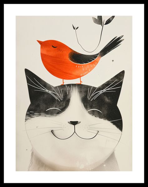 Plakat 30x40cm Pyzaty Przyjaciel zdjęcie 3