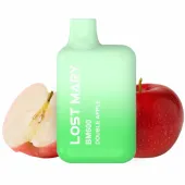 lost mary bm600 podwojny jabłko 2% jednorazowy vape 600 zaciągnięć